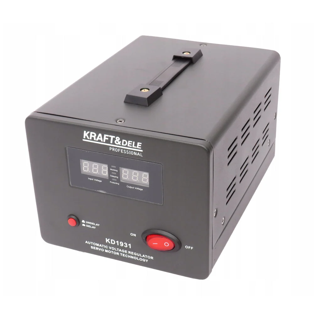 *BuZZ* Stabilizator de tensiune Kraft&Dele KD1931, 1000VA, 230V