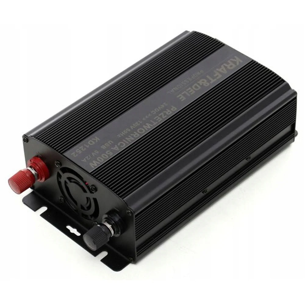 Convertor pentru curent auto Kraft&Dele KD1252, 12V, 220V