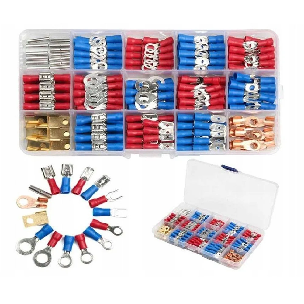 Set 300 conectori electrici izolati cu sertizare KRAFTSON % Import Polonia % 10488