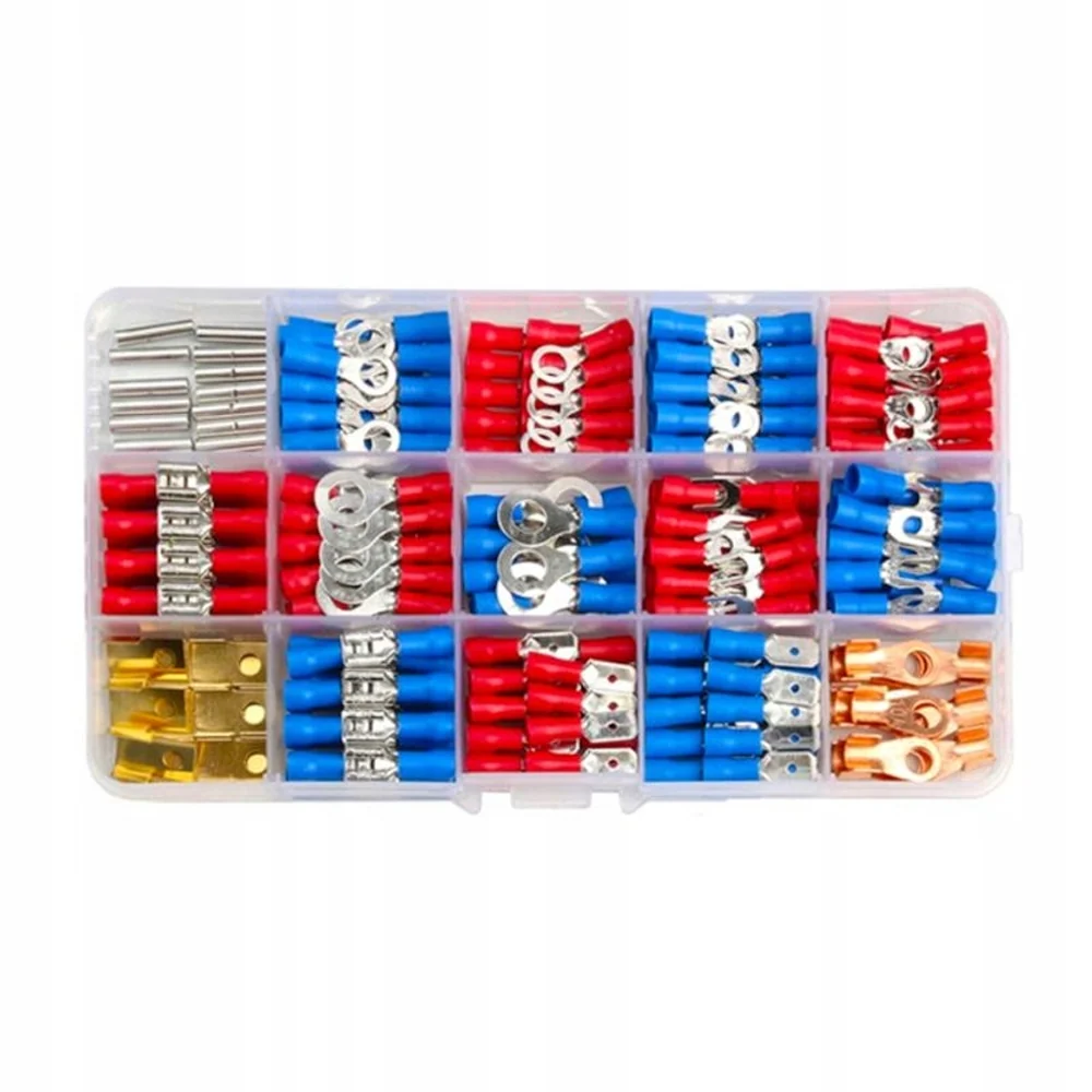 Set conectori de sertizare izolati Kraft&Dele KD10488, 300 buc