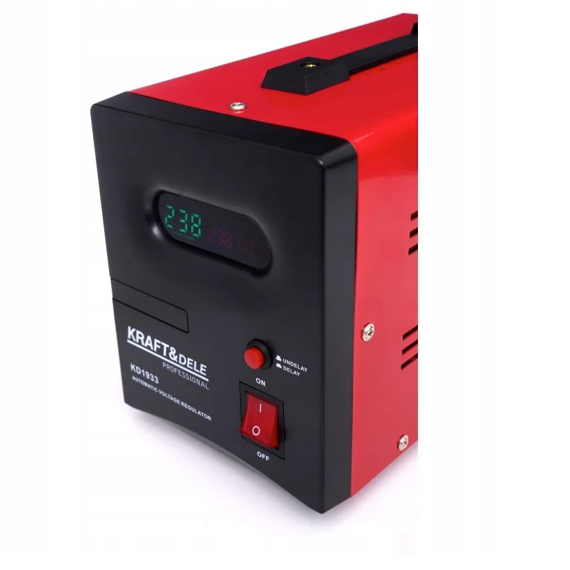 Stabilizator de tensiune Kraft&Dele KD1934, 3000VA, 230V