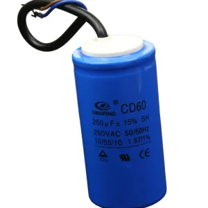 Condensator 250 µF (JN-30 V) pentru compresoare de aer