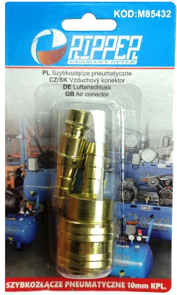 Cupla aer comprimat cu stut ,mufa rapida 10mm