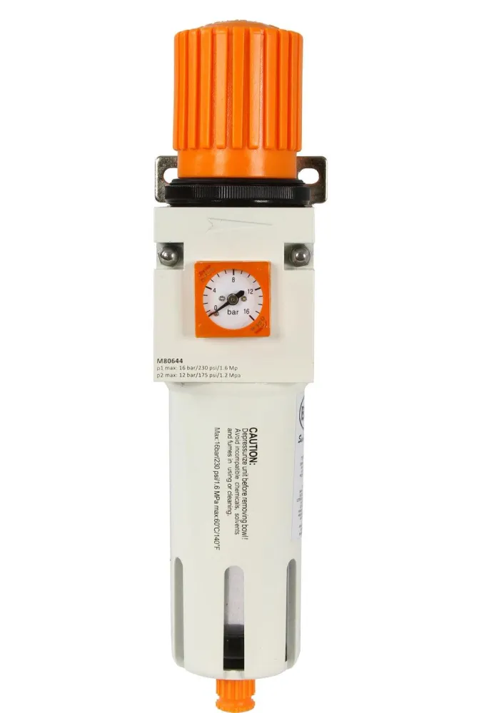 Filtru de aer apa și impuritati cu regulator de presiune 1/2" 15bar