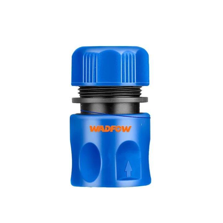 Conector rapid pentru furtun Wadfow, 1/2", ABS, functie de oprire apei