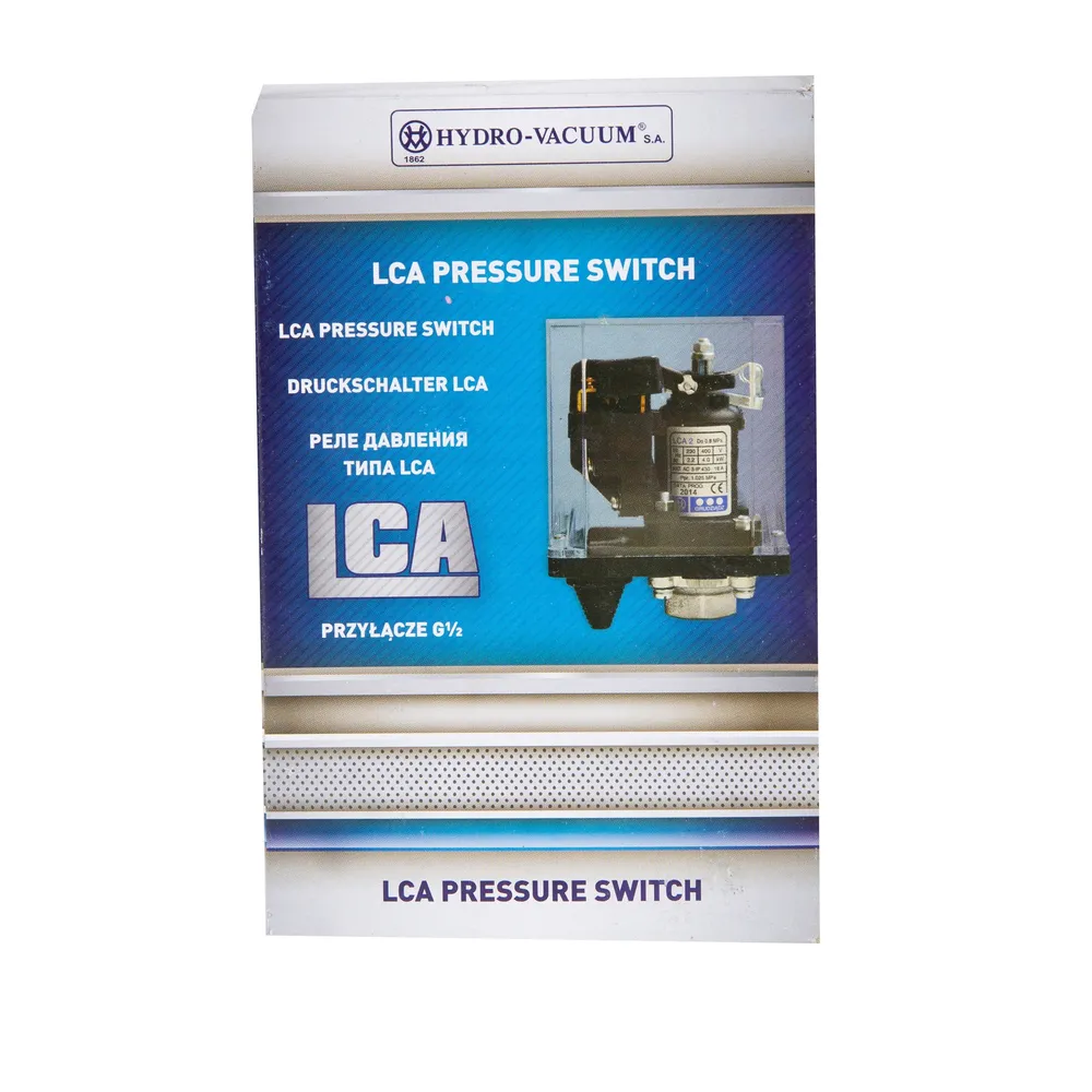 Presostat trifazat IBO Dambat LCA 1, 16A, 230/400V, pentru hidrofor
