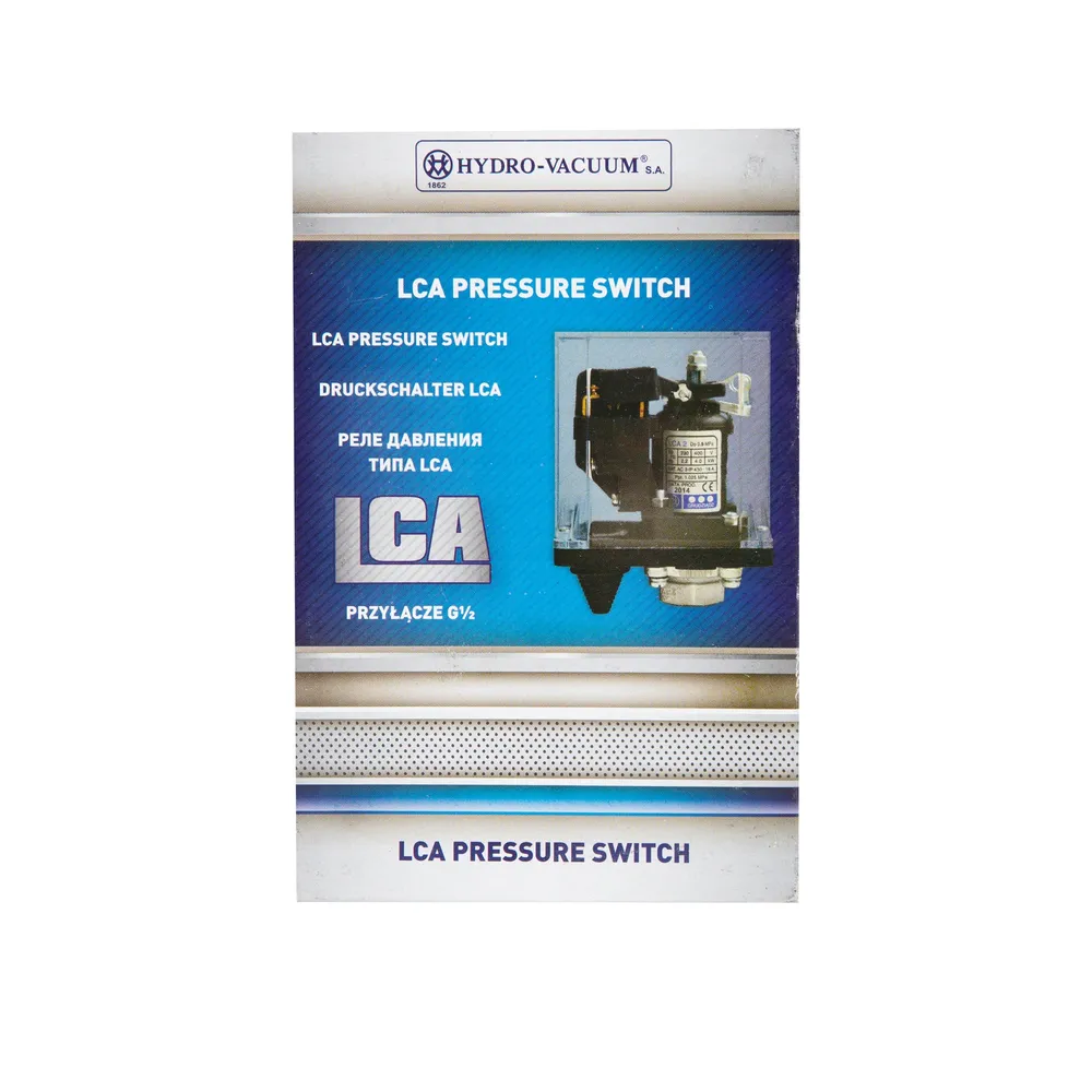 Presostat trifazat IBO Dambat LCA 2, 16A, 230/400V, pentru hidrofor