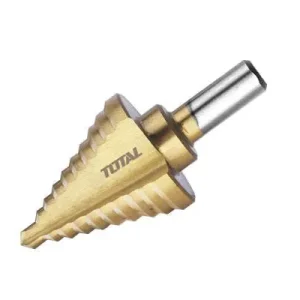 Burghiu trepte TOTAL 6–35 mm, HSS 4341, finisaj titan, pentru metal