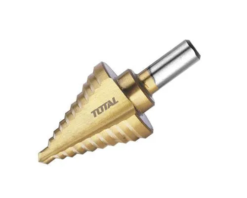 Burghiu trepte TOTAL 6–35 mm, HSS 4341, finisaj titan, pentru metal