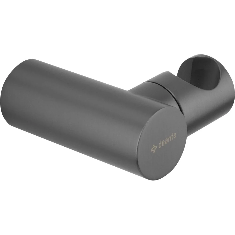 Deante Round Suport fix para de dus, antracit