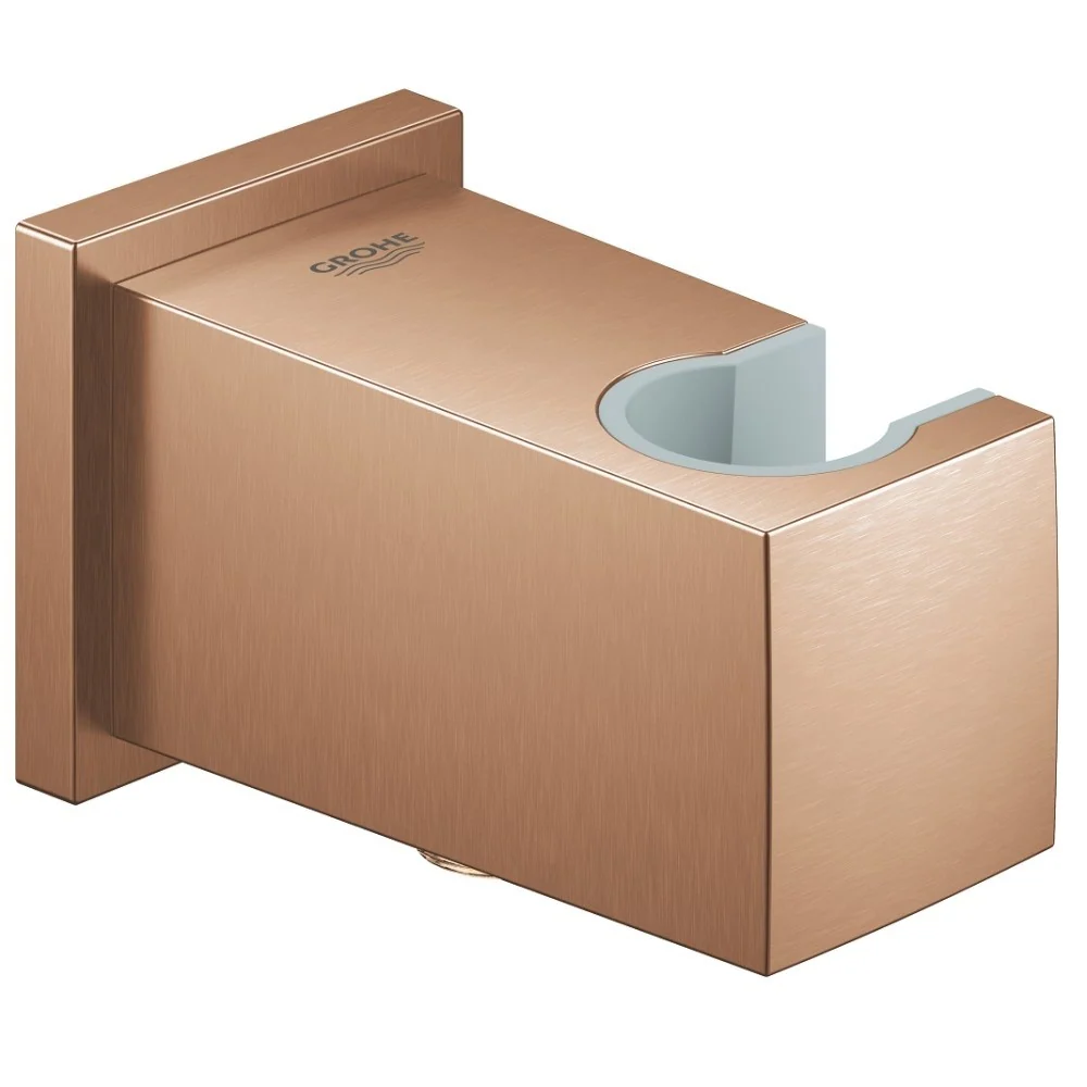 Grohe Euphoria Cube Cot de iesire cu suport para dus, cupru mat (brushed warm sunset)