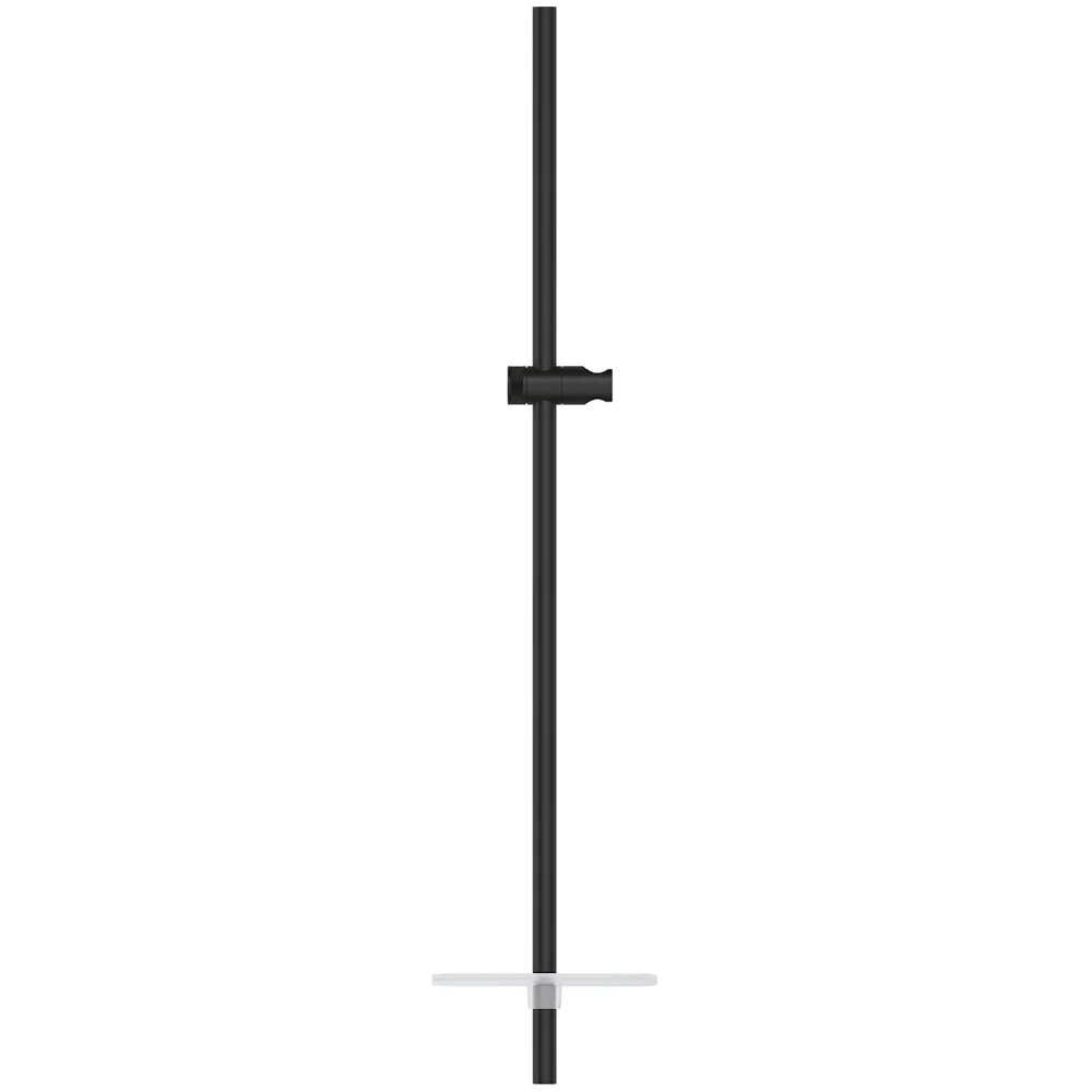 Grohe Rainshower SmartActive Bara de dus si savoniera, negru mat (phantom black)