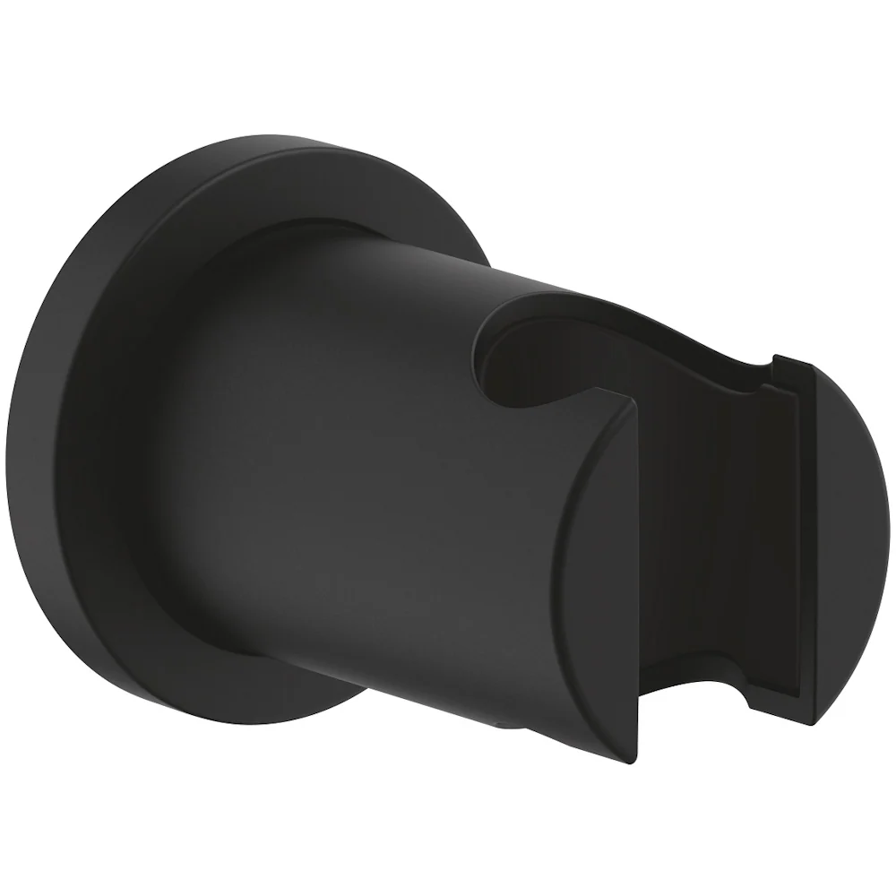 Grohe Rainshower Suport fix para de dus, negru mat (phantom black)