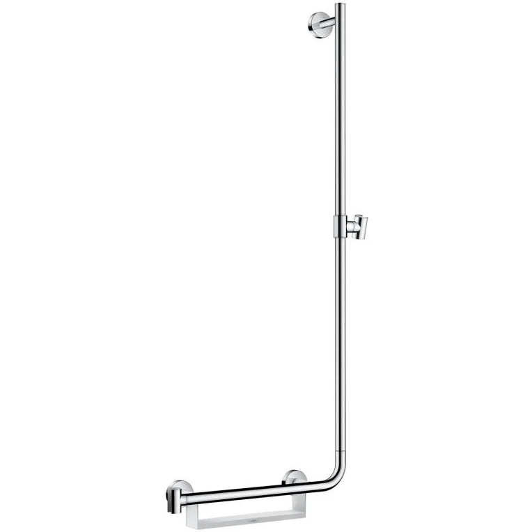 Hansgrohe Unica Comfort Bara de dus 1100 mm, dreapta, alb/crom