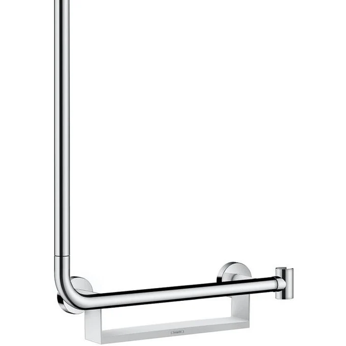 Hansgrohe Unica Comfort Bara de dus 1100 mm, stanga, alb/crom