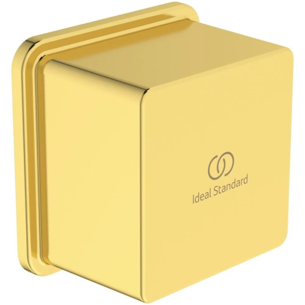 Ideal Standard IdealRain Cot iesire dus patrat, auriu