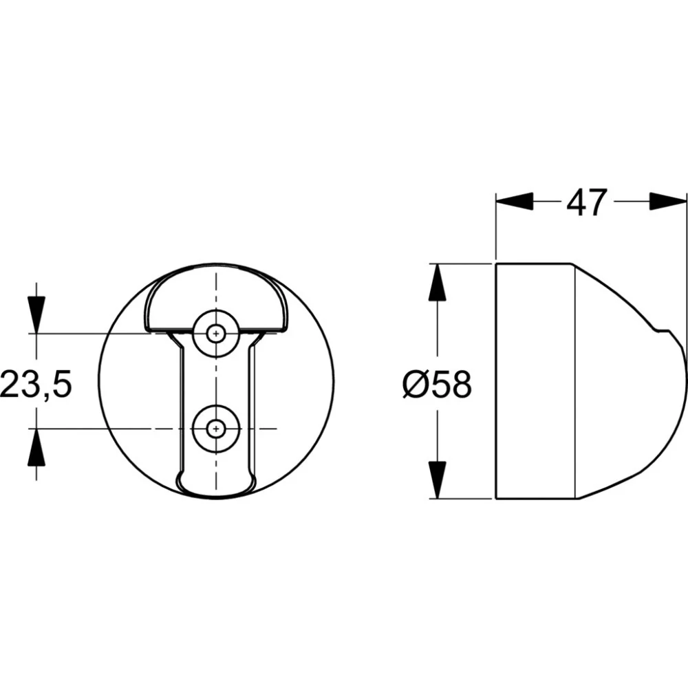 Ideal Standard IdealRain Suport fix pentru para de dus