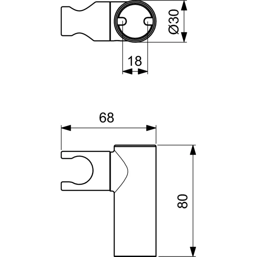 Ideal Standard IdealRainPro Agatatoare metalica reglabila
