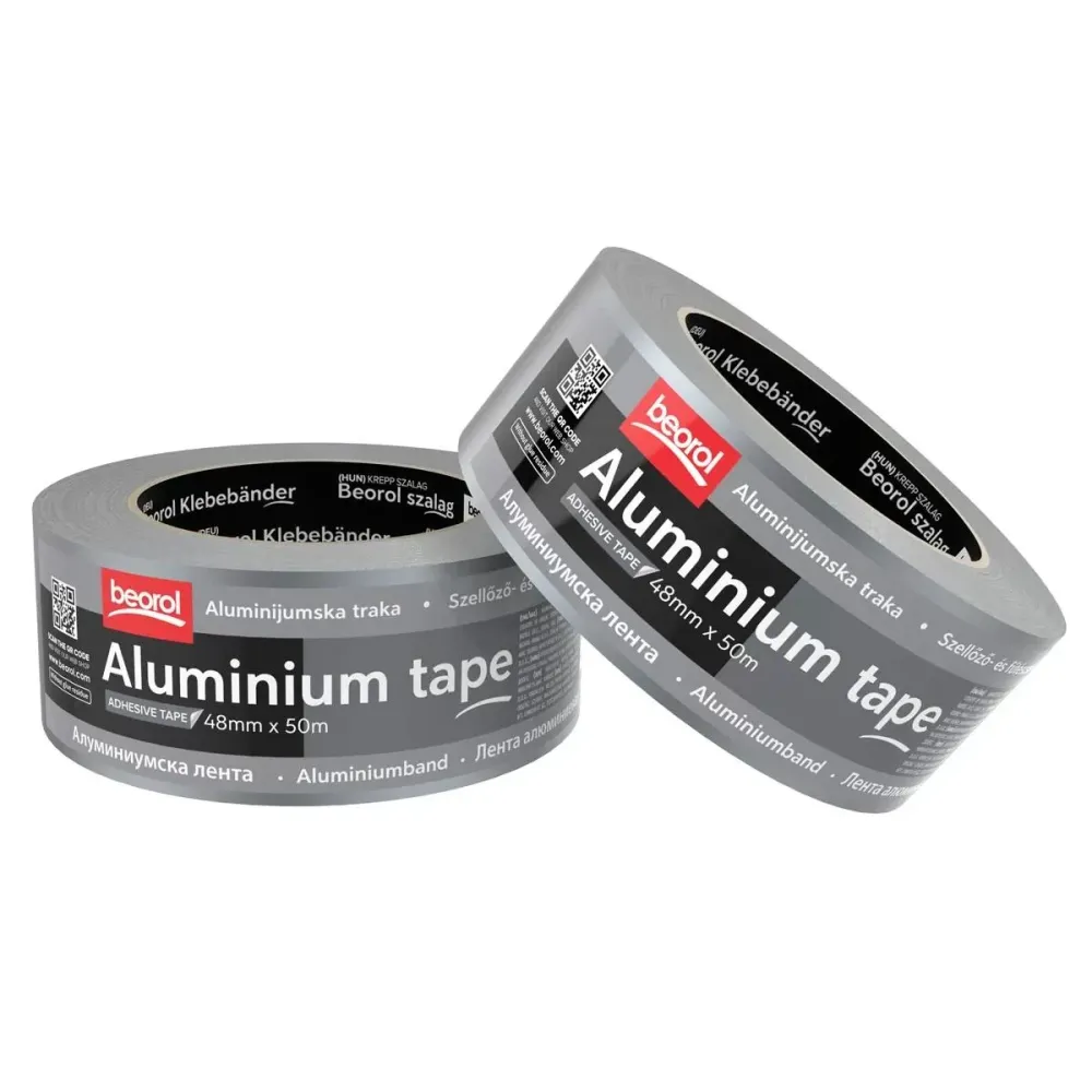 Banda adeziva de aluminiu, BEOROL latime 50 mm, 50 M