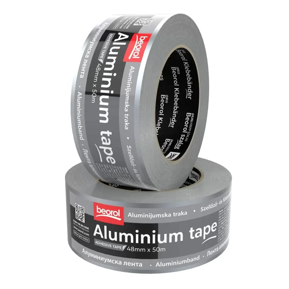 Banda adeziva de aluminiu, BEOROL latime 50 mm, 50 M
