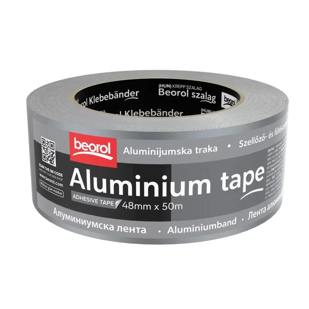 Banda adeziva de aluminiu, BEOROL latime 50 mm, 50 M