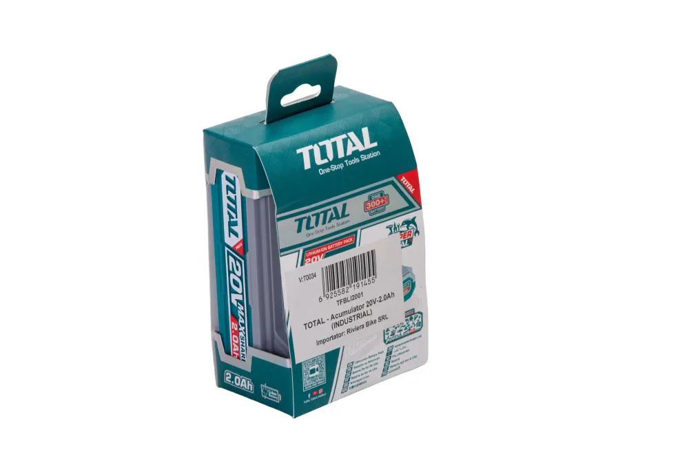 Acumulator Total 20V-2.0Ah INDUSTRIAL - RESIGILAT
