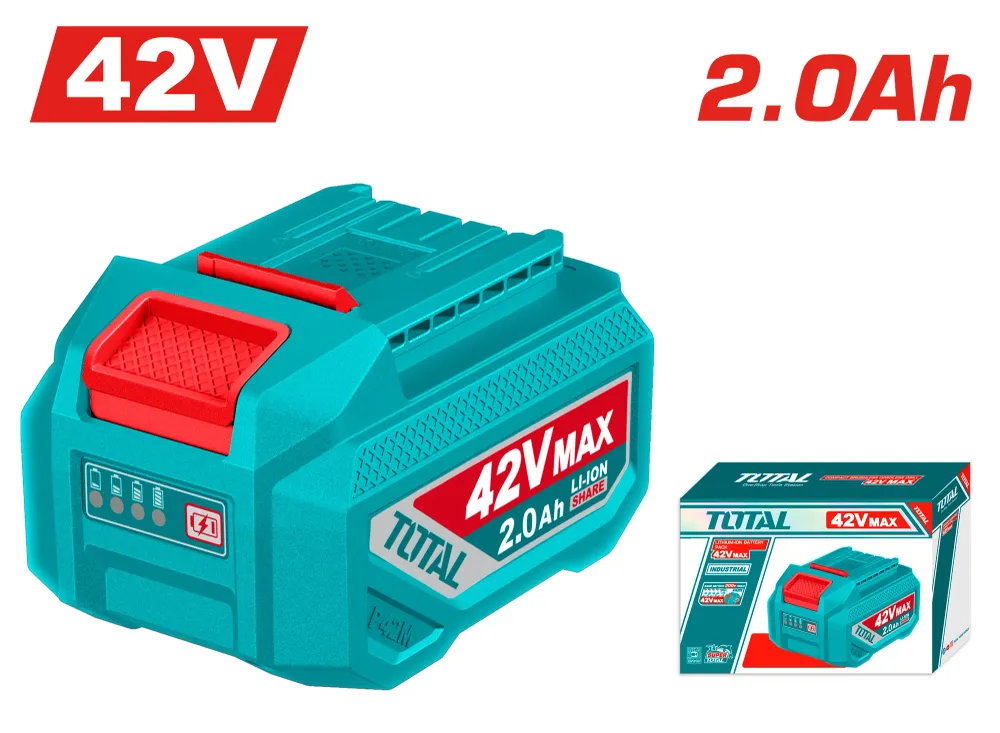 Acumulator TOTAL 42V 2.0Ah Li-Ion (INDUSTRIAL)
