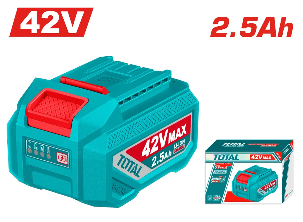 Acumulator TOTAL Industrial 42V 2.5Ah Li-Ion