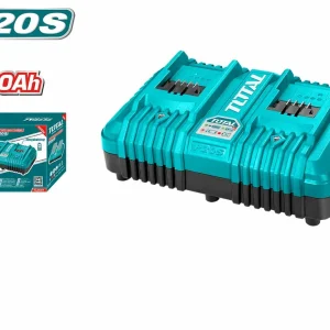 Incarcator rapid pentru acumulatori TOTAL 20V 220-240V - 50/60Hz