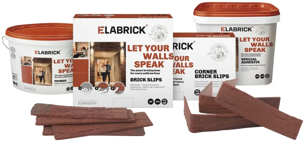 Cărămidă Elabrick Murcia, 24x7,1 cm, galbenă, pentru interior și exterior, 1 m²