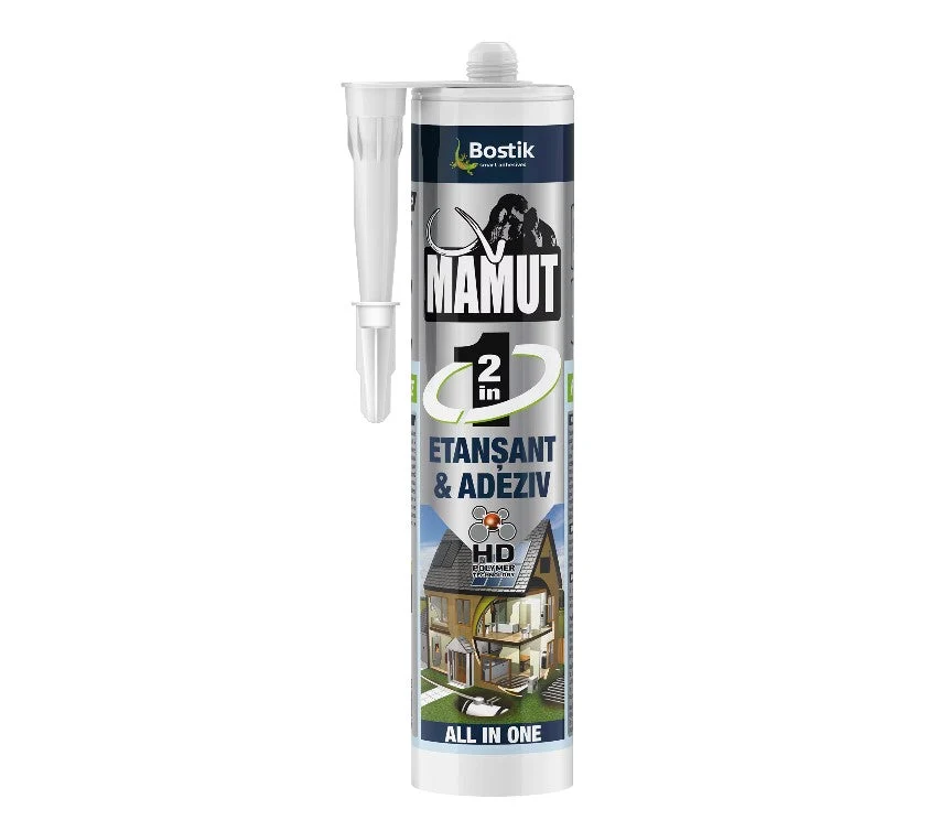 Adeziv si izolant universal Mamut Seal Gri 290 ml