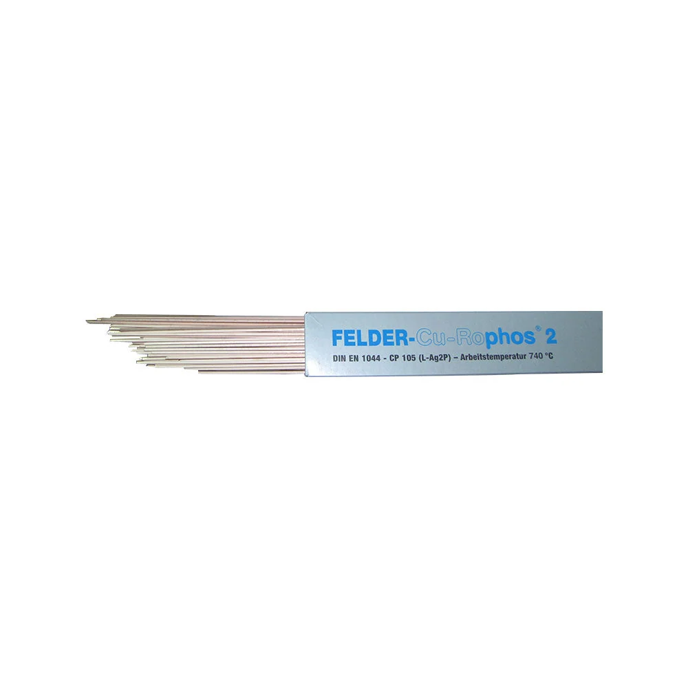 Aliaj de lipire tare pe baza de cupru, Felder pachet de 1kg Cu-Rophos 2 L-Ag2P