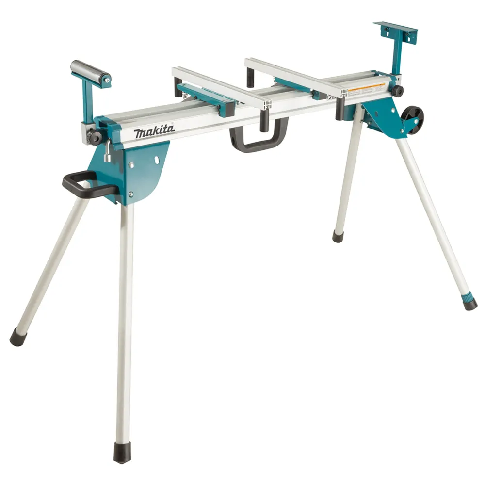 Set de ferăstrău circular cu mitră Makita LS1219L cu banc de lucru DEBWST06