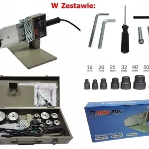 Masina de sudat tevi PPR PVC PE 1100W 20 - 63 mm Plita lipit ppr