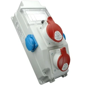 Panou de distributie, pentru organizare santier, ROS 5/X-15/S (1xPriza 5x32A + 1xPRIZA 5x16A + 2xPriza schuko), SEZ 34-515