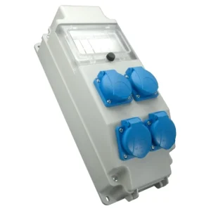 Panou de distributie, pentru organizare santier, ROS 5/X-16/S (4xPriza schuko), SEZ 34-516