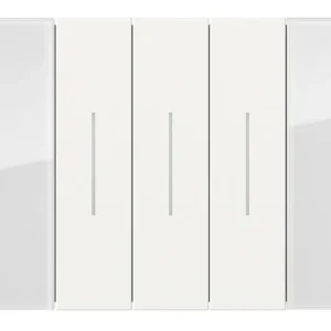 Rama finisaj, 3 module, culoare Ice, Living Now KA4803DW