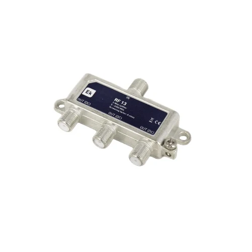 Splitter CATV, cu conector F, 5÷2400MHz, 3 iesiri, Ekselans 141002