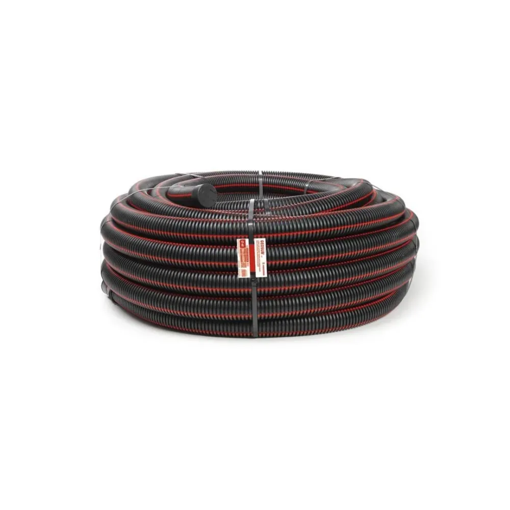 Tub corugat GEOSUB L450, Ø50, 450N, negru, Kouvidis 2006050