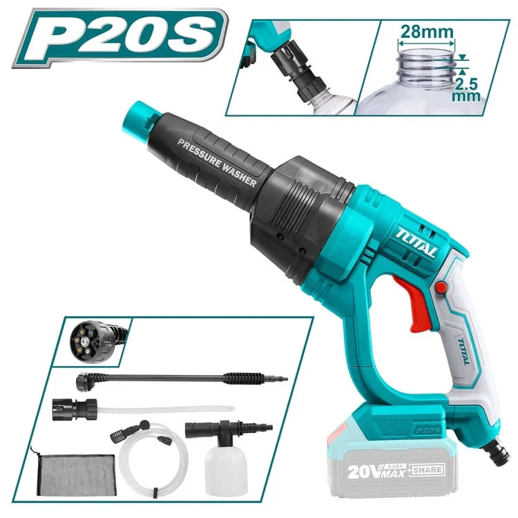 Aparat de spalat cu presiune Total - Li-Ion - 20V - RESIGILAT