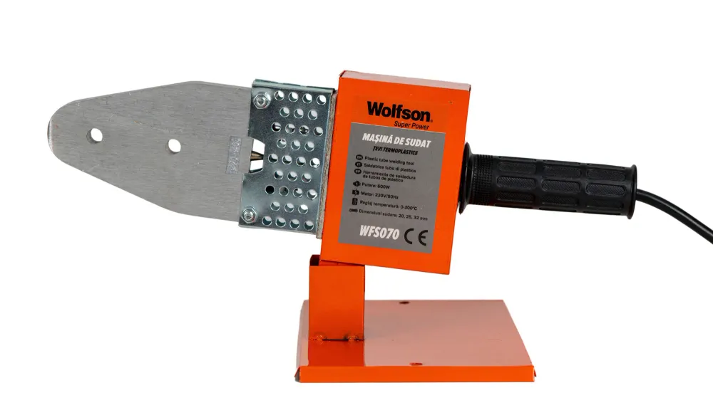Masina de sudat tevi PPR Wolfson - 600W, 3 bacuri - RESIGILAT