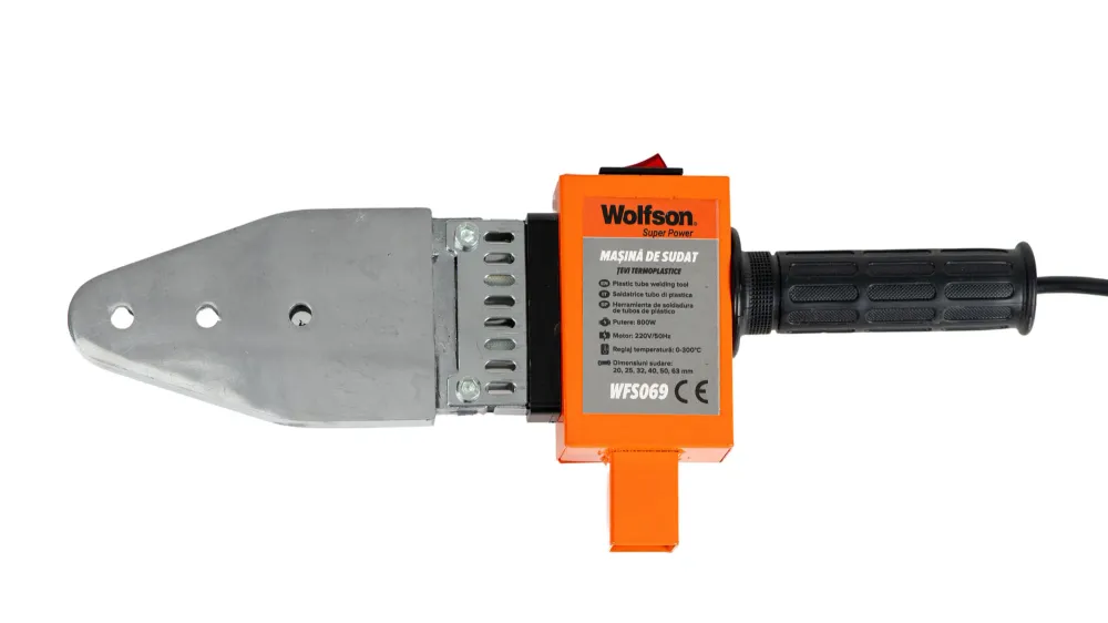 Masina de sudat tevi PPR Wolfson - 800W, 6 bacuri - RESIGILAT