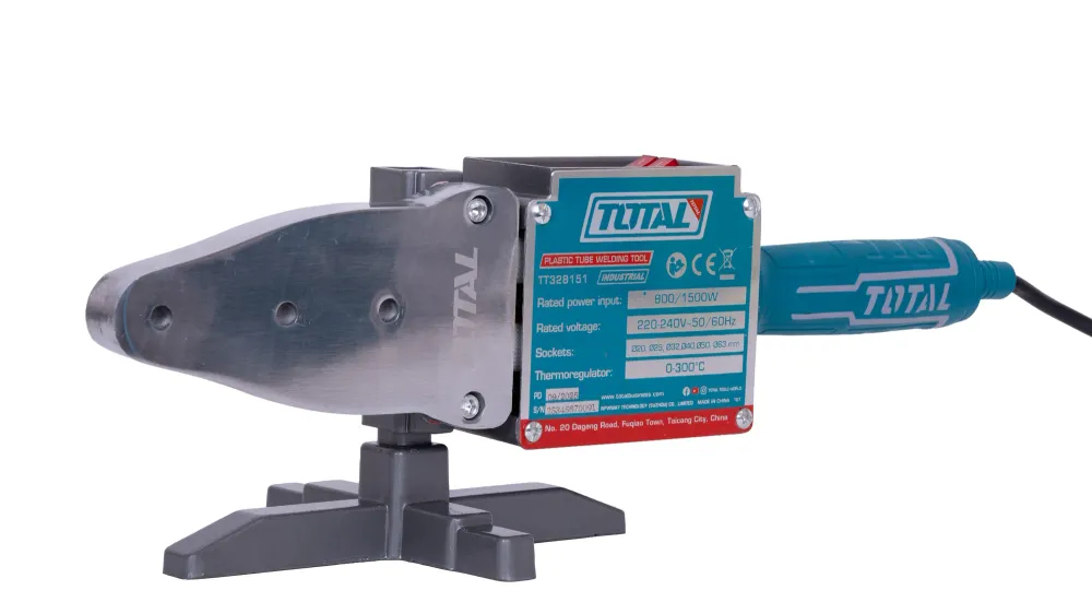 Masina de sudat tevi termoplastice TOTAL Industrial - 800W/1500W