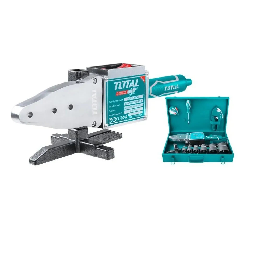 Masina de sudat tevi termoplastice TOTAL Industrial - 800W/1500W - RESIGILAT