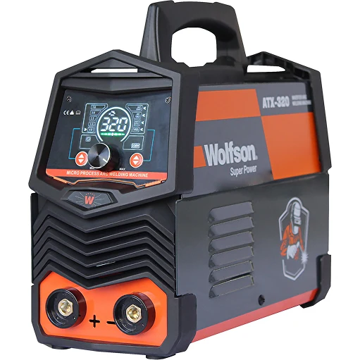 Aparat de sudura cu electrod Wolfson ATX-320 cu Inverter 2 1 MMA si LIFT-TIG, 140Ah