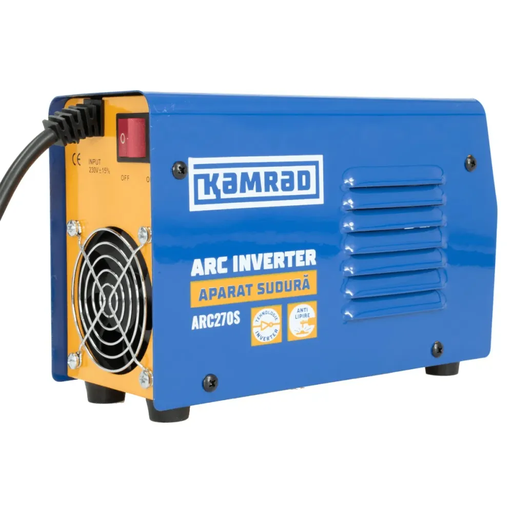 KAMRAD - APARAT DE SUDURA ARC270S CU INVERTER MMA-270A RESIGILAT