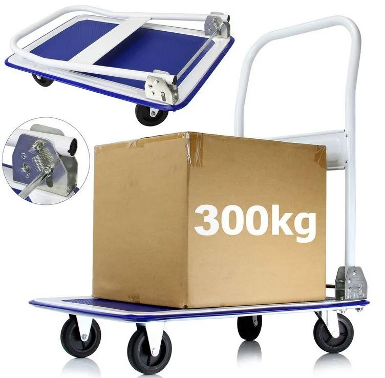 Cărucior-platformă transport 300 KG