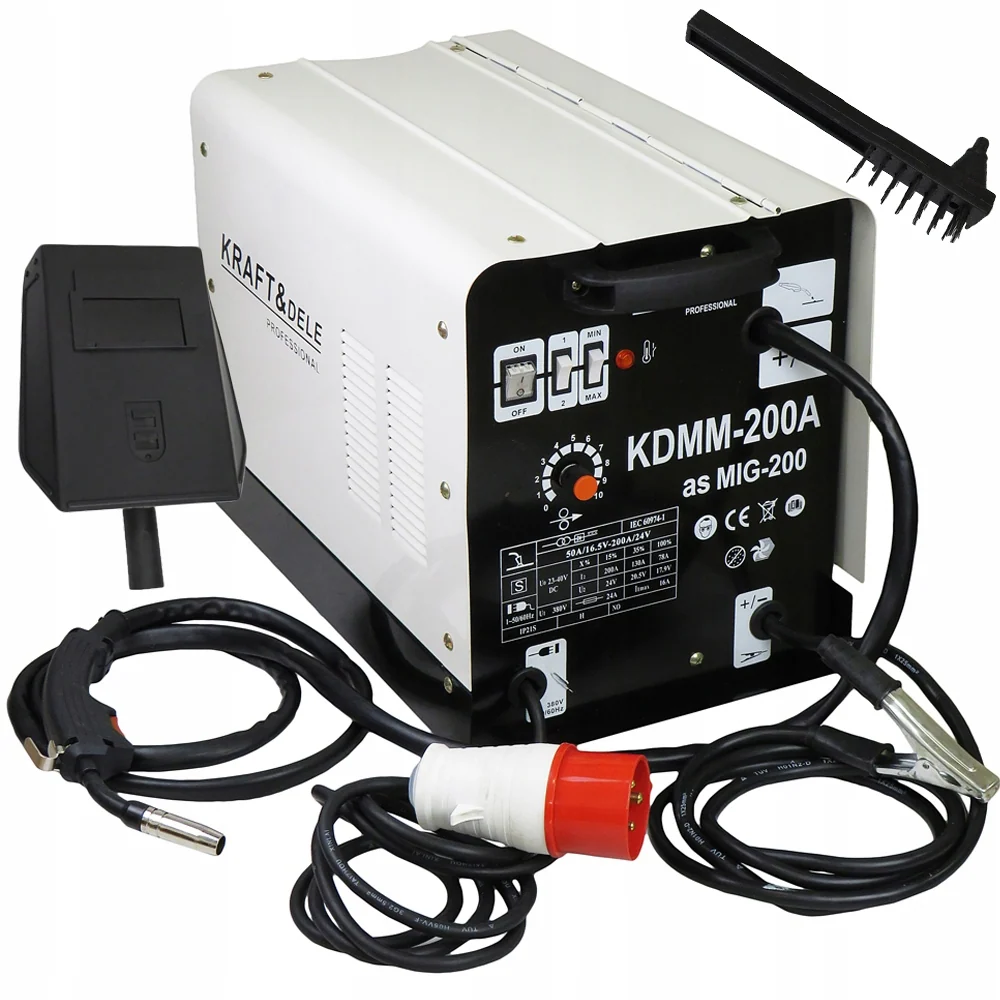 Aparat de sudura cu sarma Kraft&Dele KD830, MIG-MAG, 200A, 380V