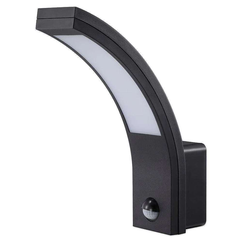 Aplica exterior cu LED Diron, orientare jos, 10W, senzor, lumina neutra