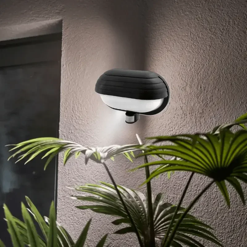 Aplica de exterior cu senzor Froda, 1xE27, IP44, negru